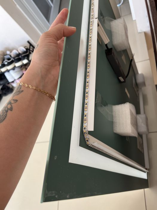 Lustro Led Podświetlane Łazienkowe 80x100