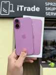 Telefon iPhone 16 128GB Różowy Apple Gwarancja iTrade