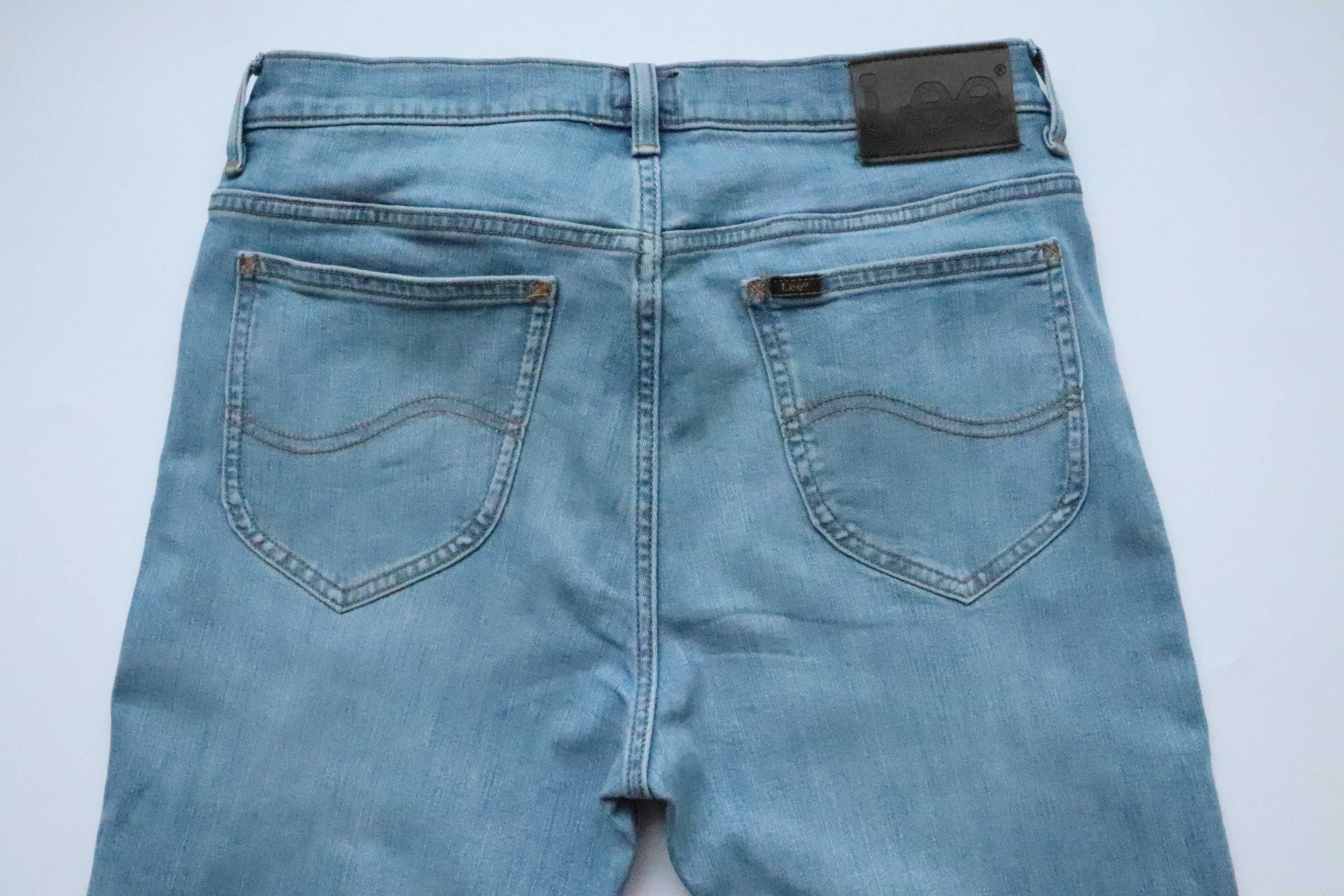 LEE RIDER W32 L34 męskie spodnie jeansy slim fit jak nowe