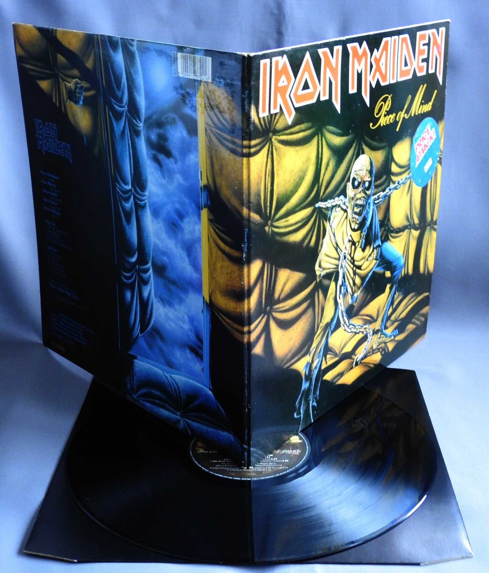 Iron Maiden Piece Of Mind LP 1983 UK пластинка EX Британия 1 press