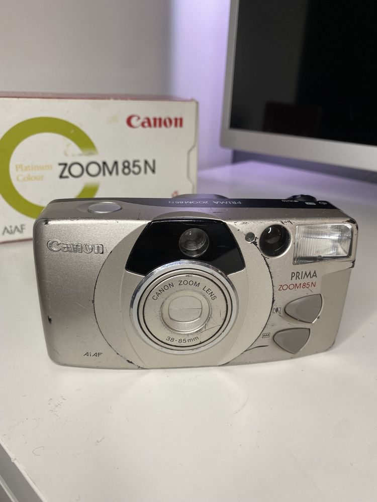 canon prima zoom 85n analog uszkodzony do naprawy lub na części