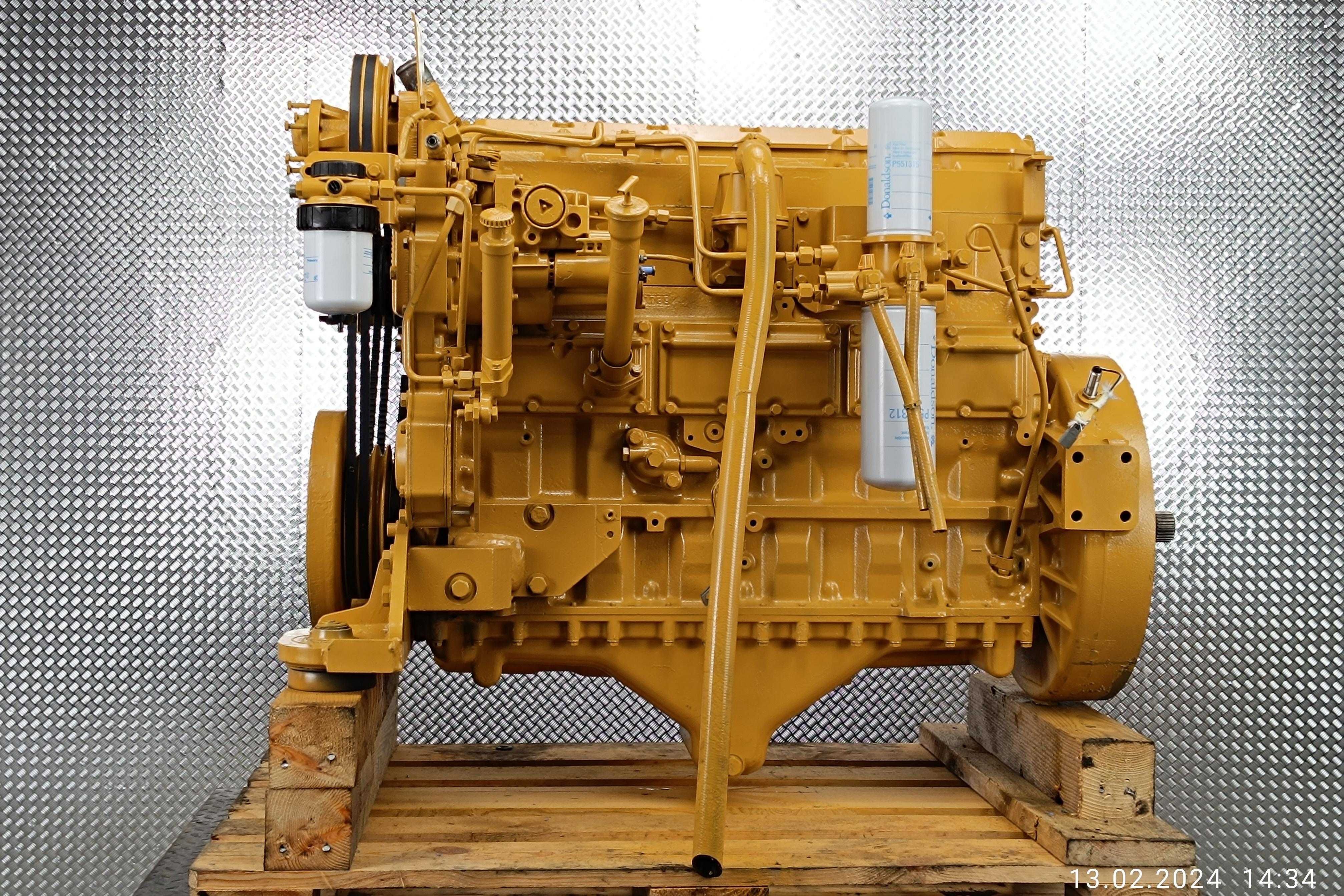 Remont silnika Caterpillar 3116 do koparki, kruszarki, przesiewacza