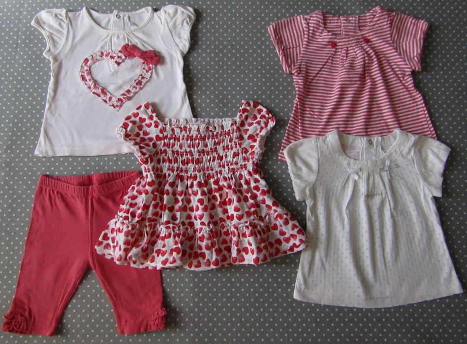 Lote Roupa Verão Menina 1-6 Meses Portes Grátis