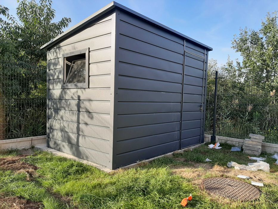 GARAŻ BLASZANY |Domek Ogrodowy| SCHOWEK |Magazyn| Wiata – Maj-Blach