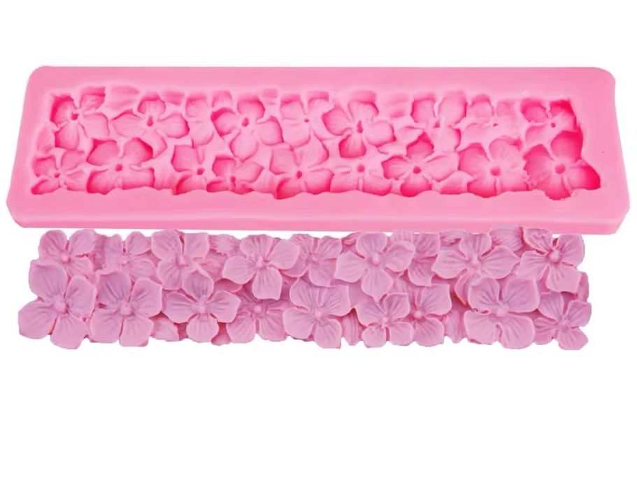 Forma silikonowa koronka/bez