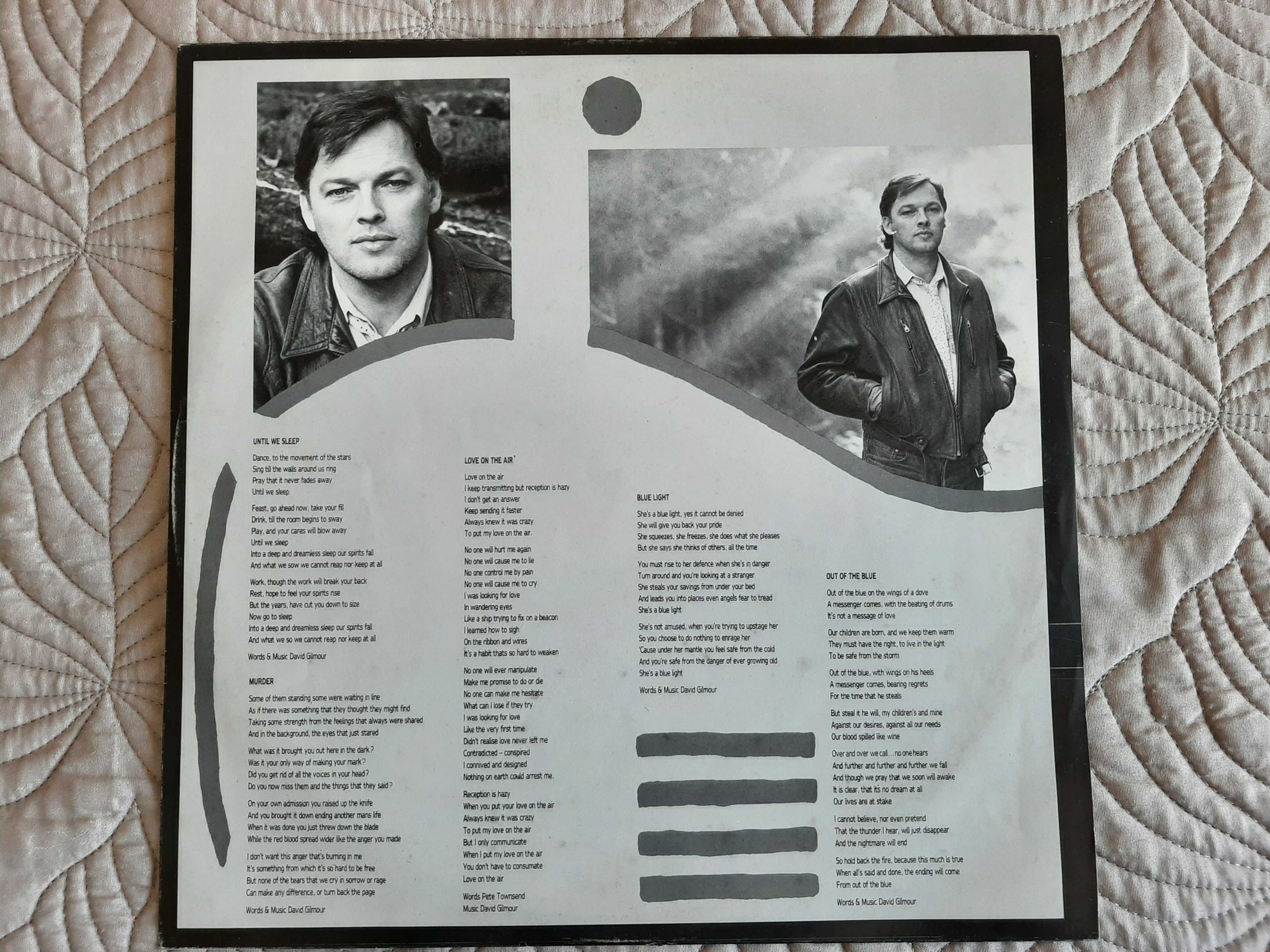 David Gilmour - About Face - Portugal - Vinil LP