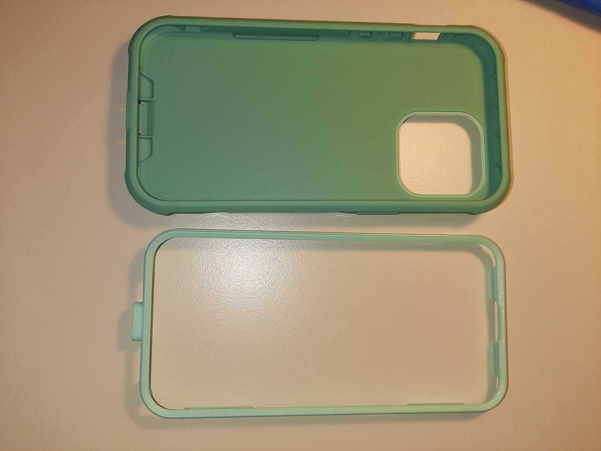 iPhone Case Etui na/do iPhone 14 Pro Max 6,7 miętowo-zielony Pancerne
