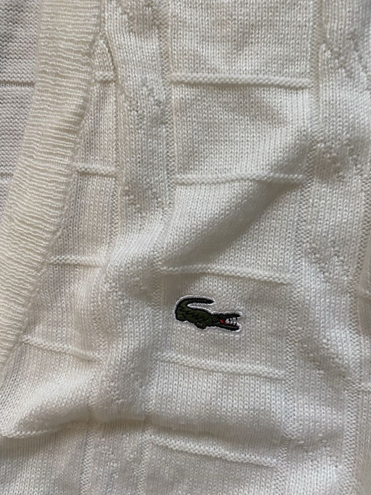 Lacoste meski cardigan z dzianiny