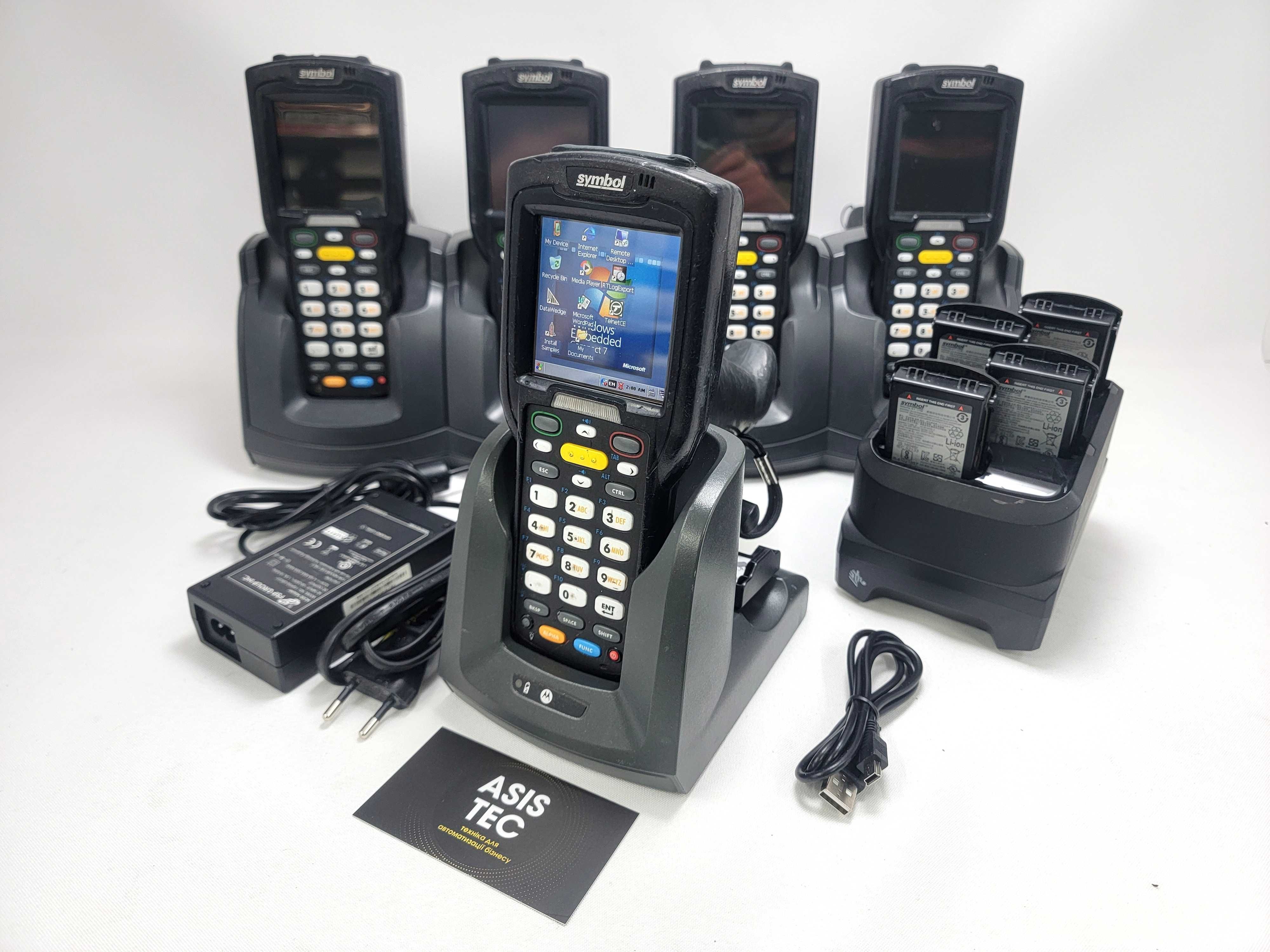 ZEBRA MC32N0 термінал збору даних ТСД сканер 1D CE7.0 + кредл