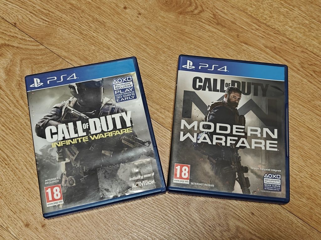 Lote de 2 Jogos PS4 - Call of Duty