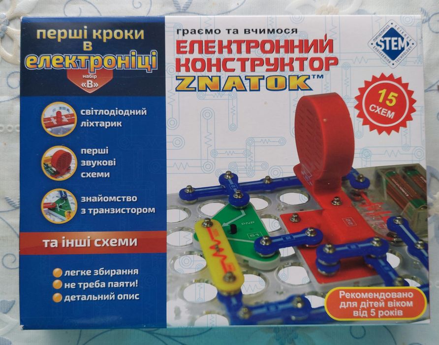 Електронний конструктор znatok