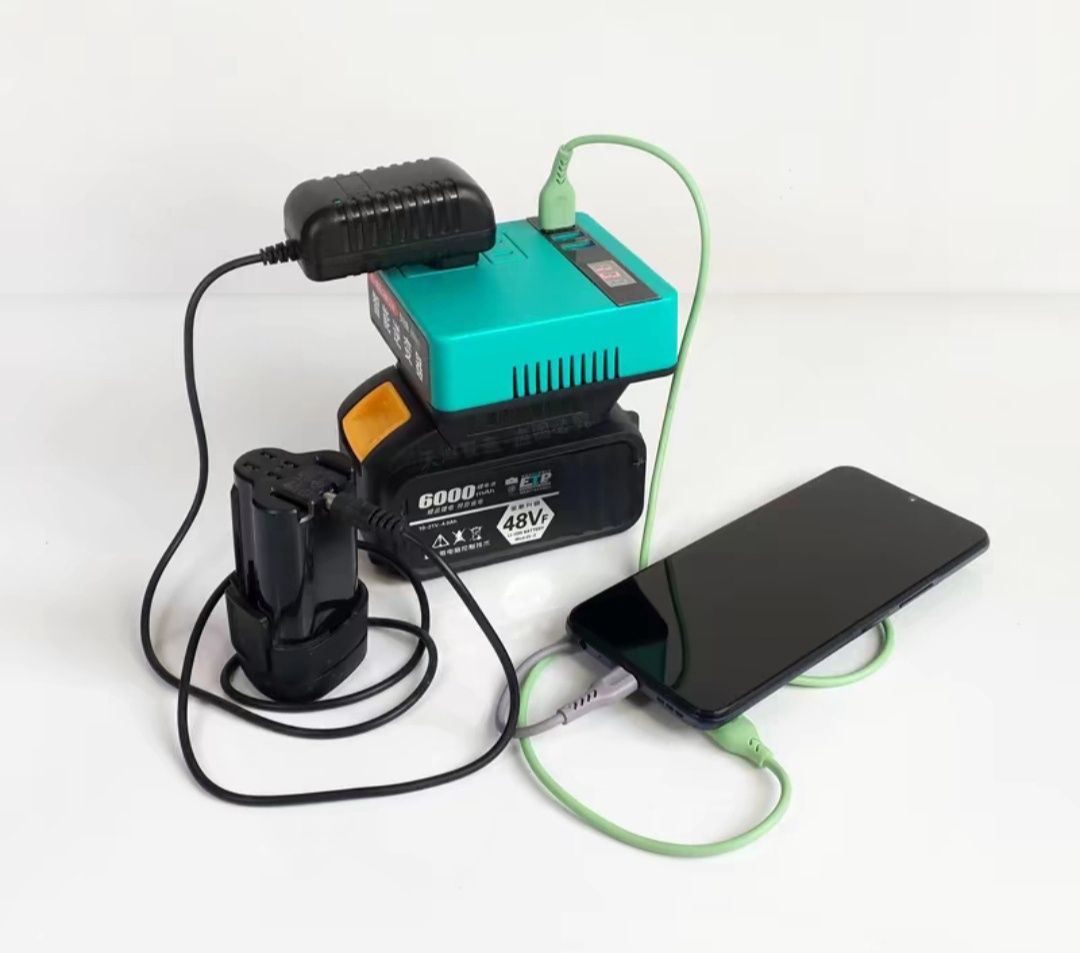 Инвертор для батареи Makita - 21V в 220V - 3 USB