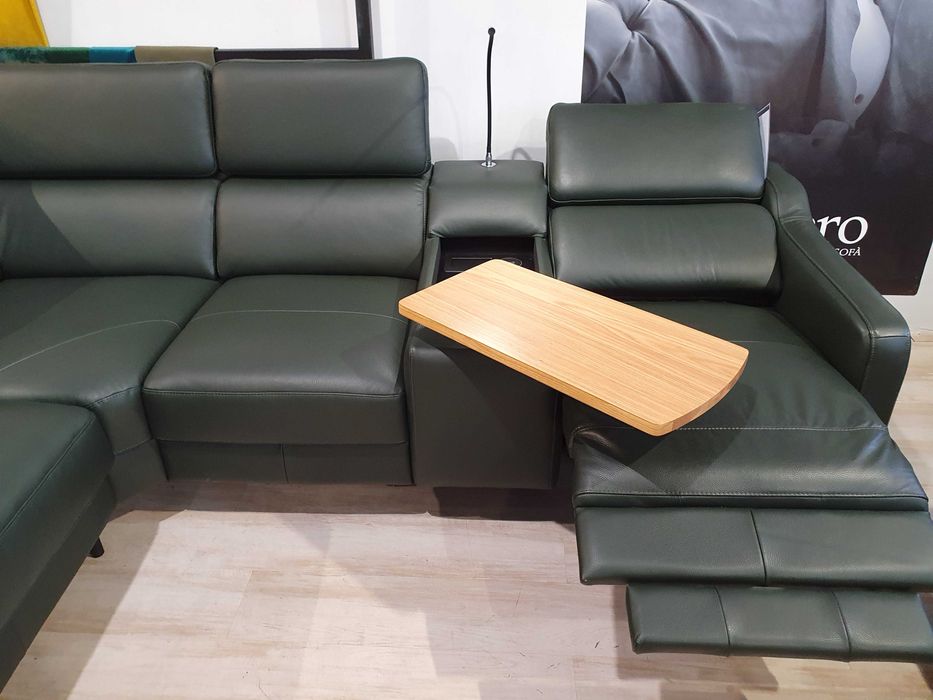 Narożnik Tulipano skórzany z funkcją VERO Black Days zakup BEZ VAT