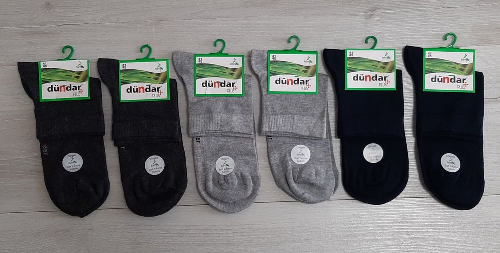 Шкарпетки чоловічi -середнi бамбуковi, розмір 41-44, Dundar
