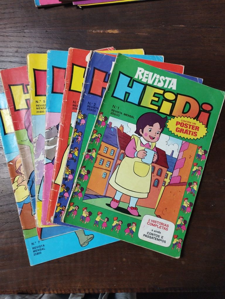 Revista mensal Heidi 1975