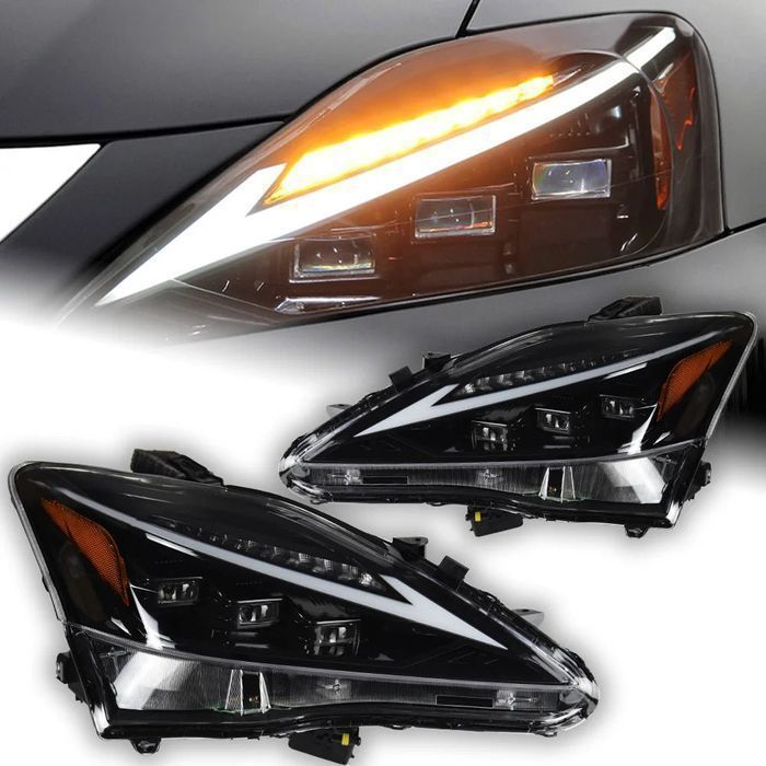 Lampy Przednie LED z DRL do Lexus IS250