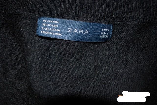 Zara sweter rozpinany kardigan R.L