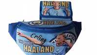 Erling Haaland Manchester City Saszetka nerka+ portfel Nowe komplety
