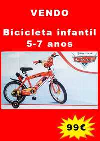 Bicicleta infantil 5-7 anos novo