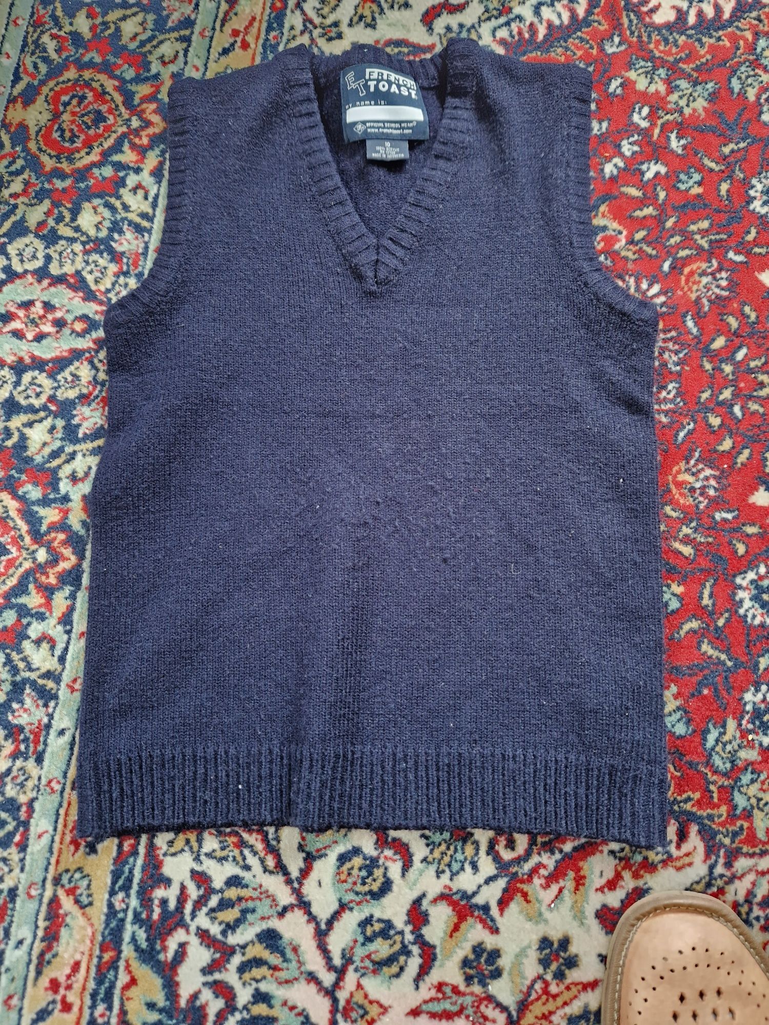 Sweter pullover granatowy