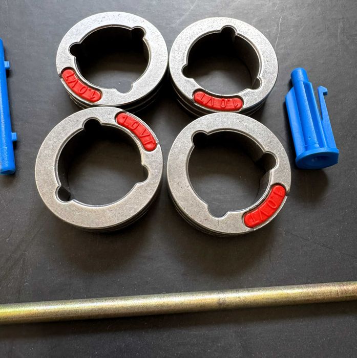 Zestaw Rolek Podajnika Drutu do Spawarki MIG/MAG (0.8 / 1.0 V) Lincoln