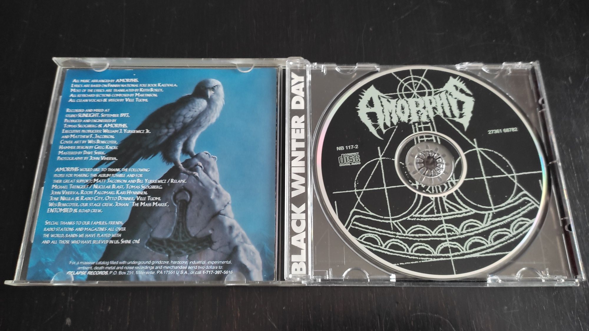 Amorphis " Black winter day " EP