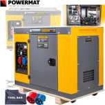 POWERMAT Agregat Prądotwórczy Generator Prądu Diesel 10kw 230v PM1226