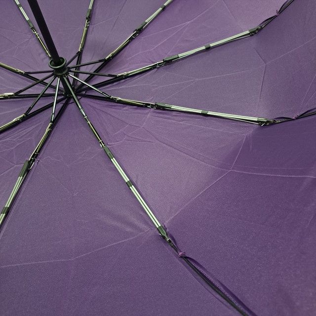 Однотонный зонт женский автомат антиветер на 10 двойных спиц от "Topra