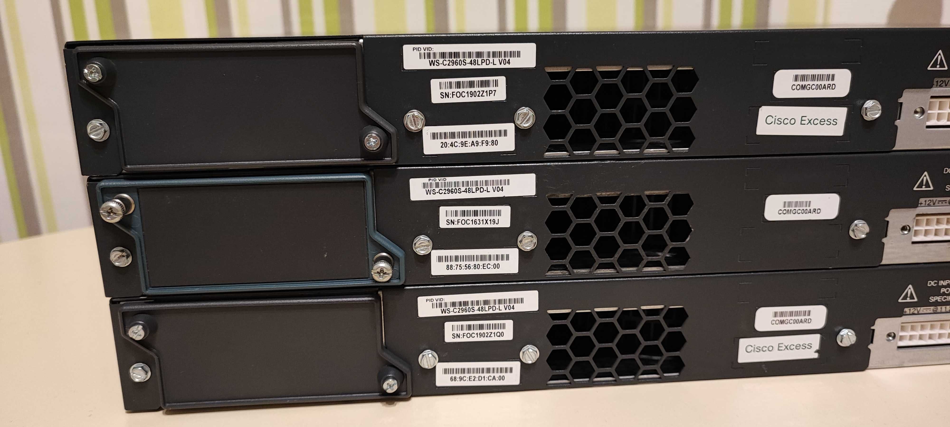 48POE 10Gb Uplink Коммутатор Cisco Catalyst WS-C2960S-48LPD-L нал/безн