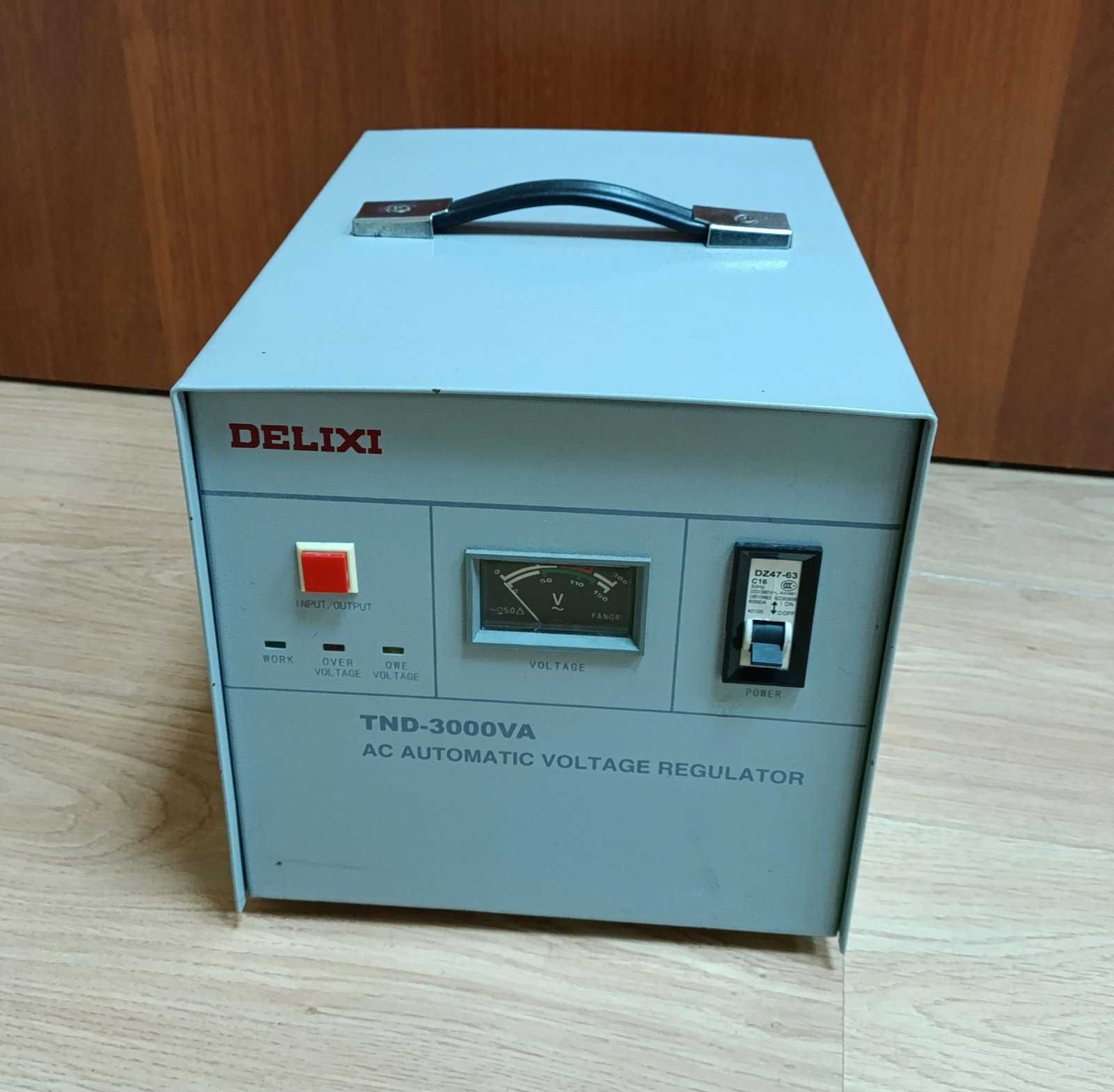 Електромеханічний стабілізатор напруги DELIXI TND-3000VA (СНАП3000)