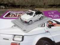 FIAT 126P CABRIO Bosmal kultowe auta PRL model 1/43 Deagostini NOWY