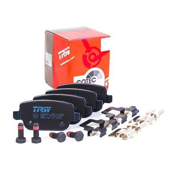 Klocki hamulcowe tył Ford Mondeo IV 2.0 TDCi, TRW GDB1732