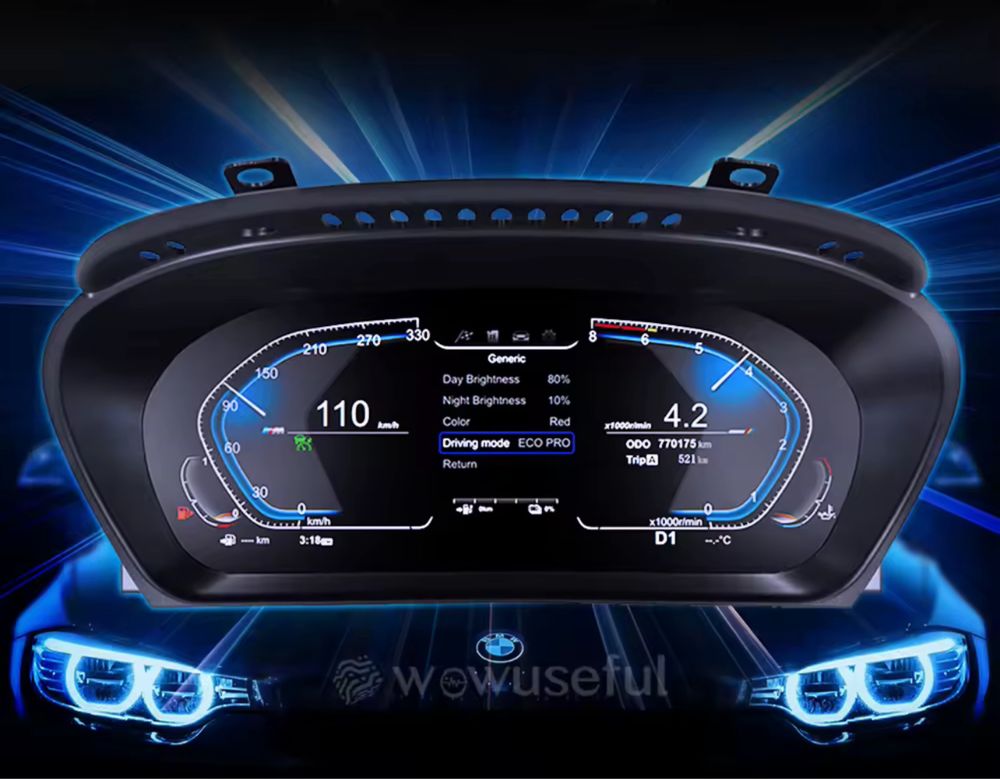 Панель приладів LCD BMW 5-6 series (e60 e61 e63 e64) 2003-2010 ccc cic