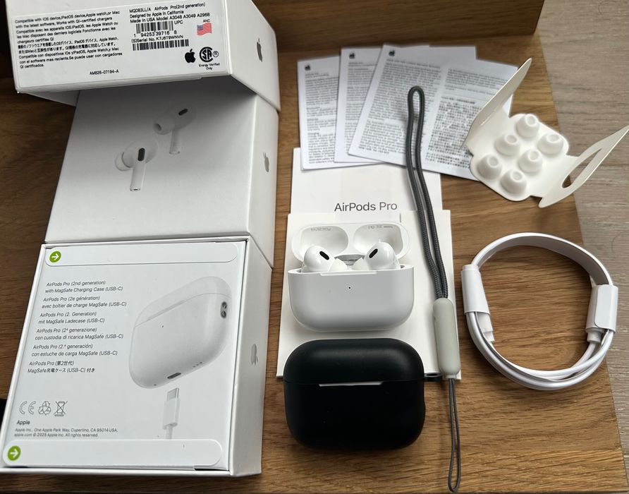 Навушники AirPods Pro 2+Чохол+Ремінець в ПОДАРУНОК.РОЗПРОЖАЖА!!