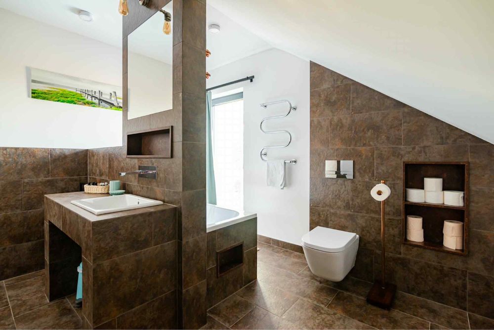Luksusowy domek „White Glove” – Narty | sauna, jezioro, taras 50 m²