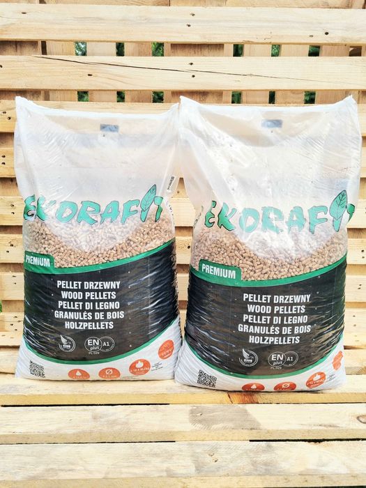 Pellet Drzewny Certyfikowany A1 6mm Workowany 15kg Pelet