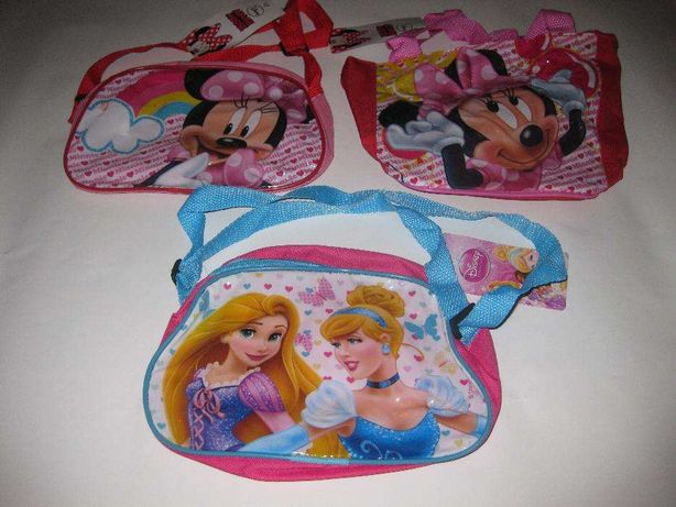 3 sacolas para criança/Minnie/Princesas/Artigo Novo!