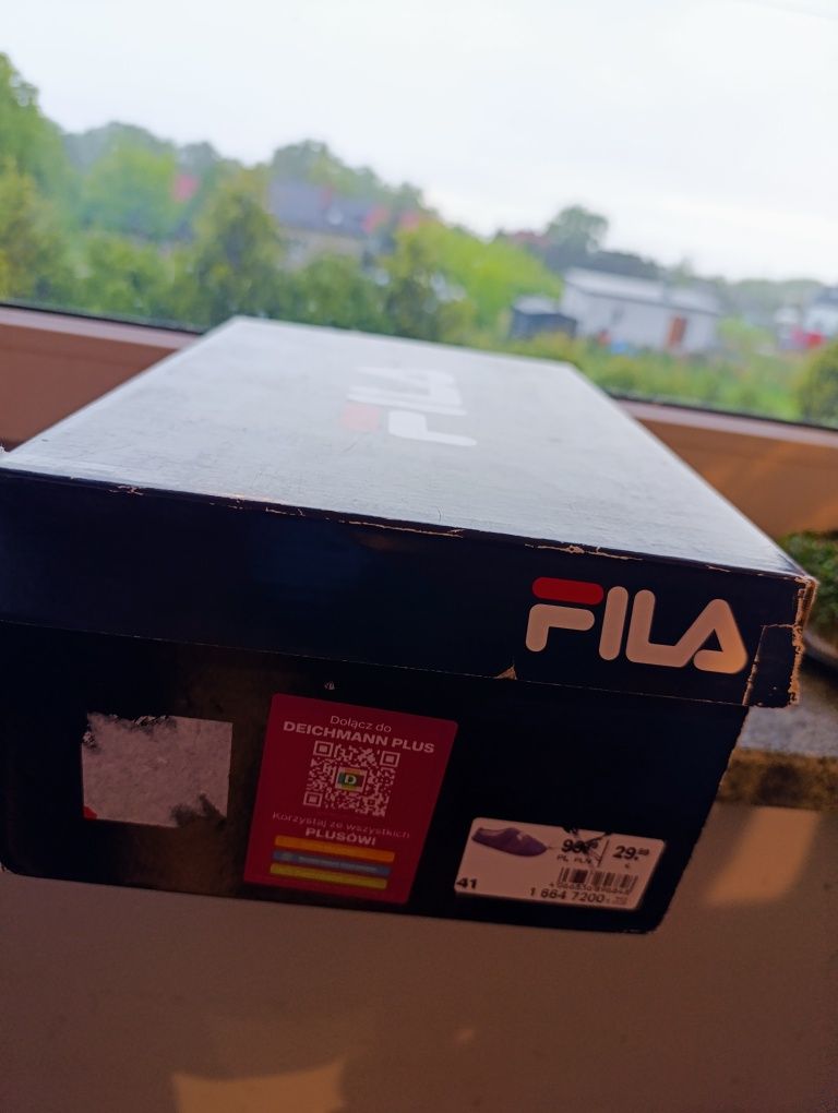 Kapcie granatowe męskie Fila rozmiar 41