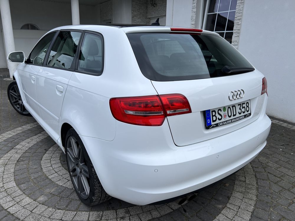 AUDI A3 2.0TDI 170KM Panorama Klimatron ALUS Navi BEZWYPADKOWY DE