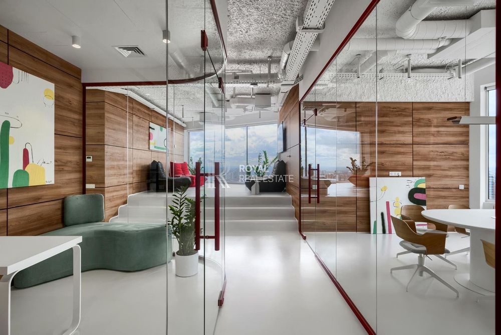 Оренда офісу Київ 5к 250м2 Carnegie Tower Печерськ вул Кловський узвіз