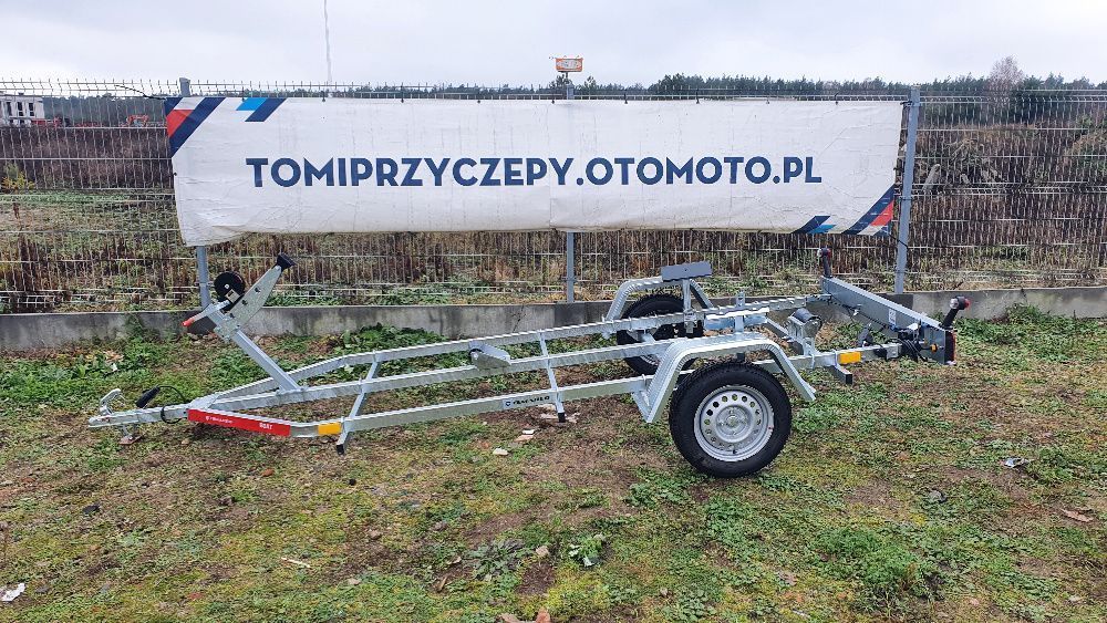 TEMA przyczepka 750DMC podłodziowa do 5m dostawa cała Polska