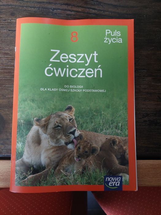Biologia  Puls Życia zeszyt ćwiczeń do 8 mej klasy nowy
