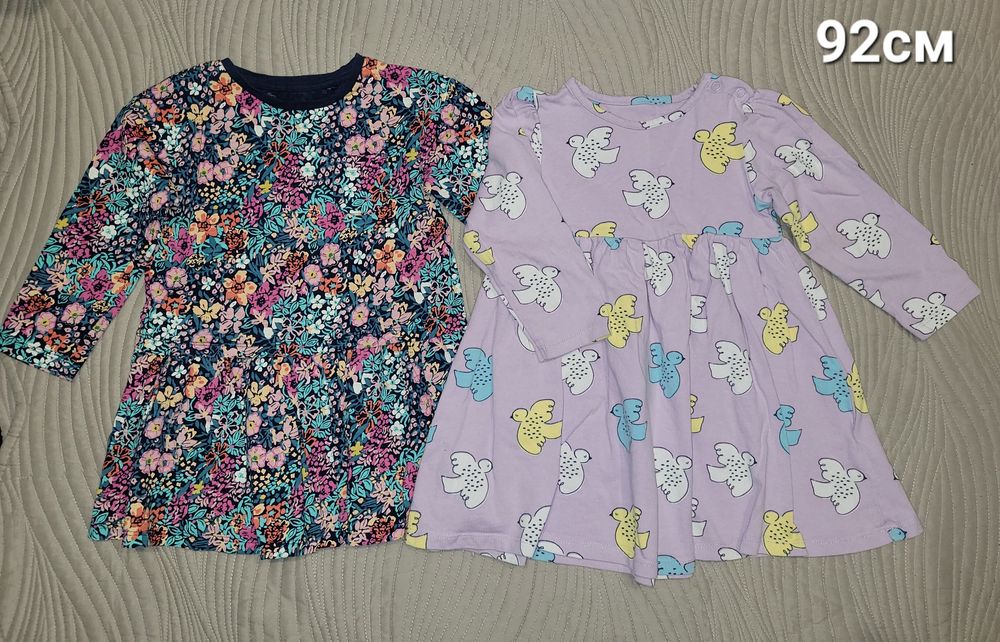 Платья,регланы на девочку 2-3года