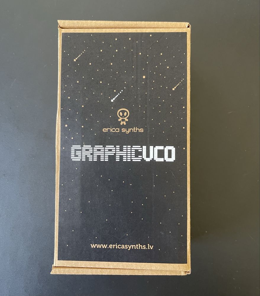 ERICA SYNTHS GRAPHIC VCO = NOVO
