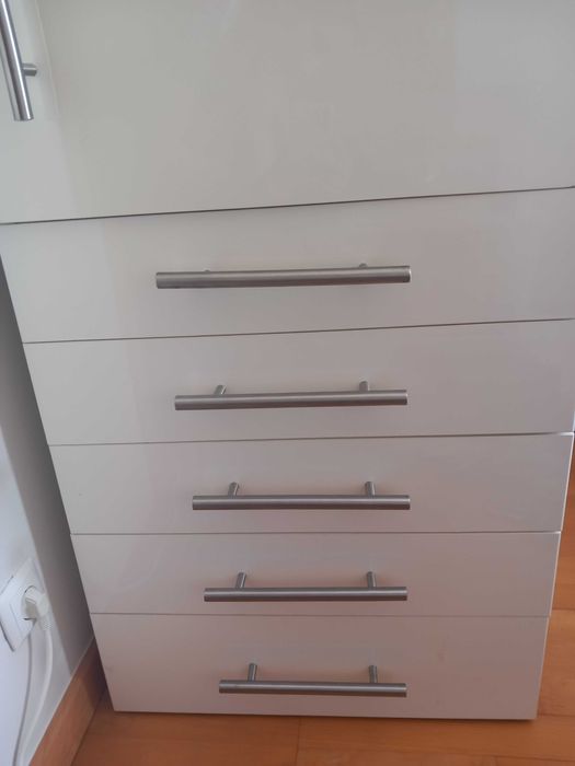 Ikea modulo cozinha movel alto branco brilho