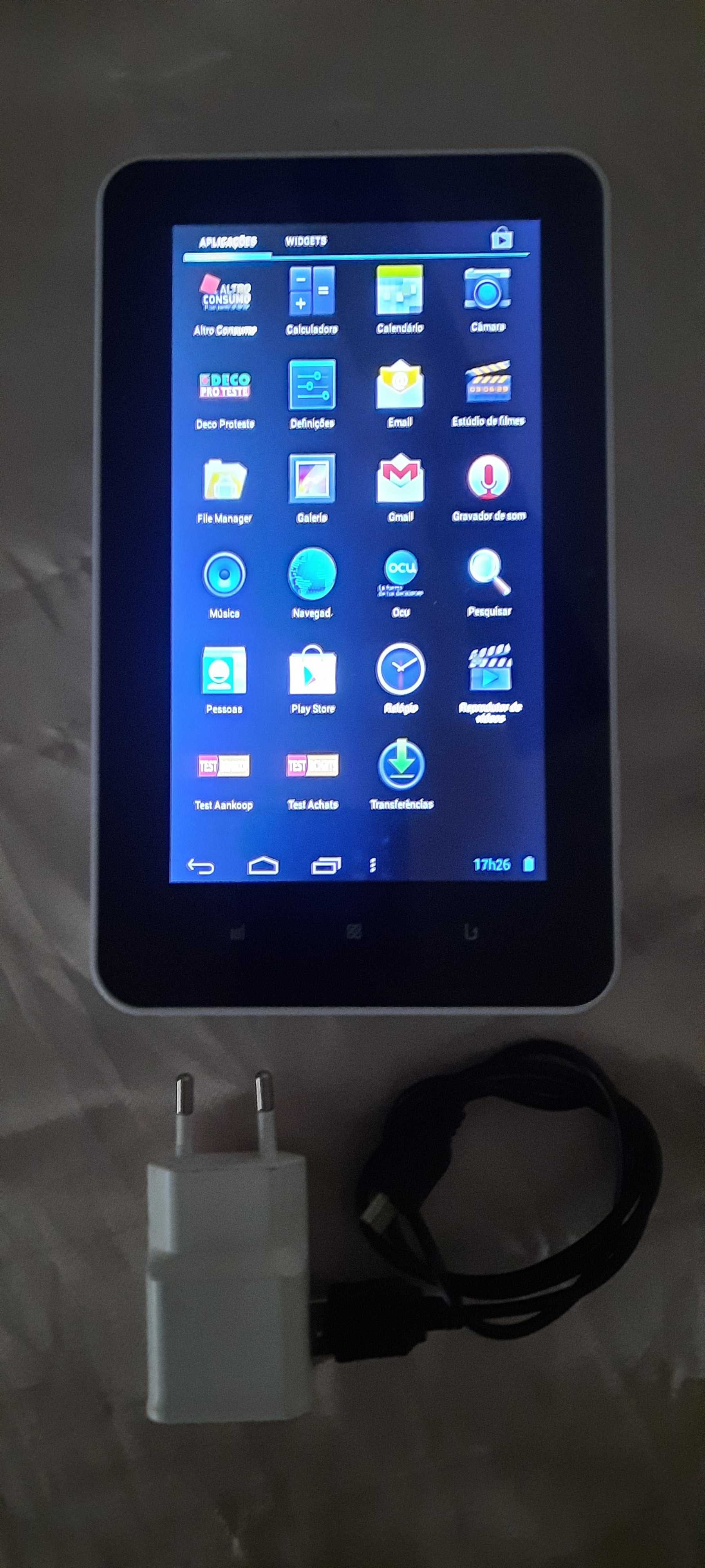 Tablet com sistema Android

versão 4.22