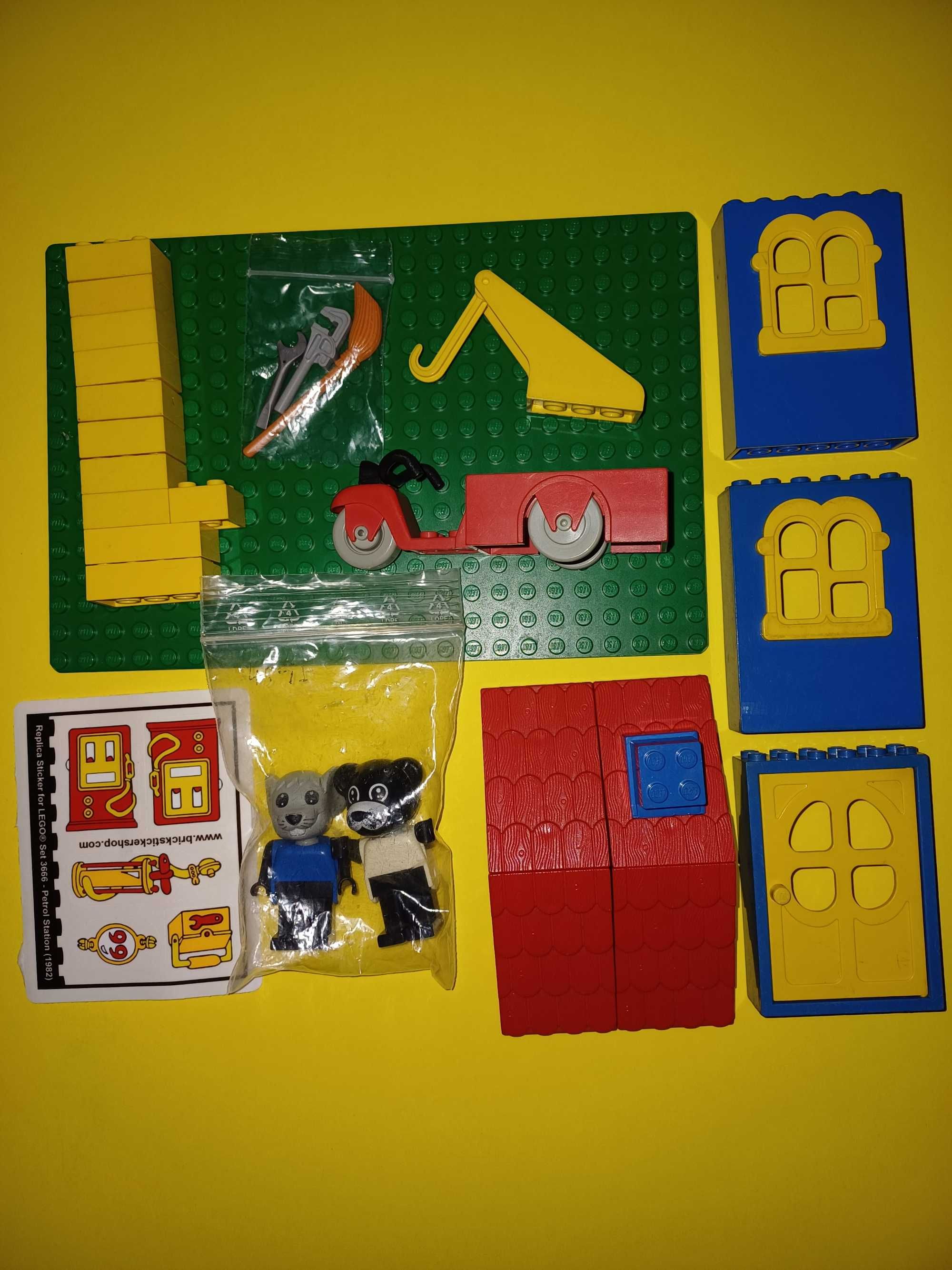 Lego Fabuland 3666 Estação de Serviço