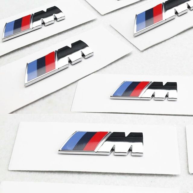 Bmw emblema M para guarda lamas e mala