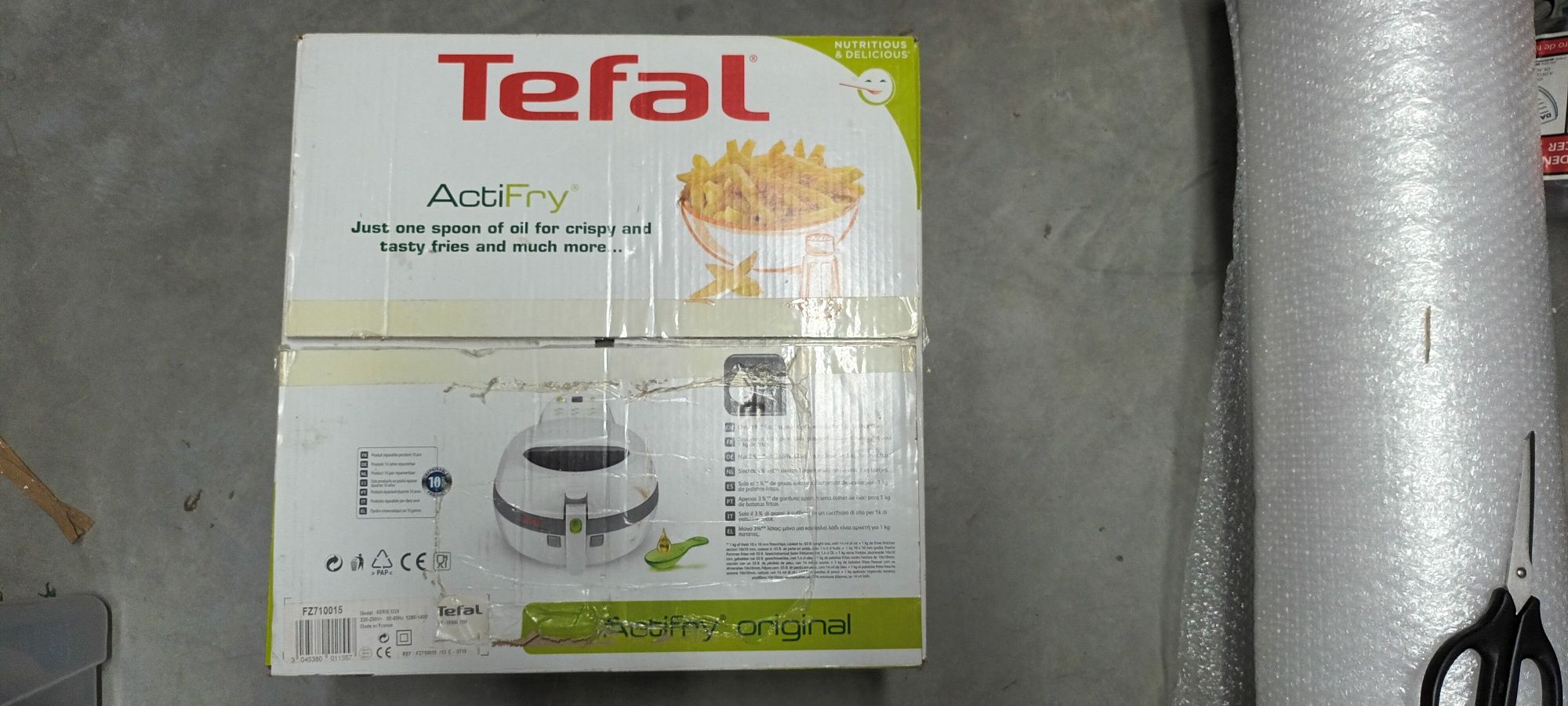 Actifry Tefal pouco usada + Acessório para Snacks