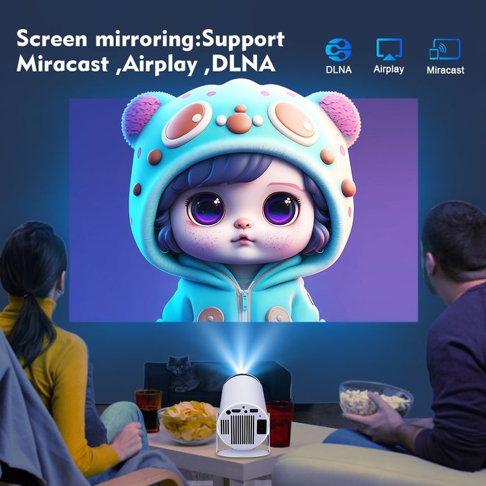 Projektor HY300 PRO 2024// 4K WIFI SMART ANDROID